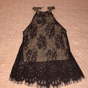 Material Girl Sleeveless Lace Top